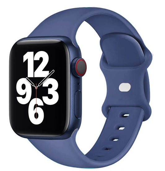 Band for Apple Watch Bands 40Mm Series SE 7 6 5 4 3 2 1 38Mm 44Mm 42Mm 45Mm 41Mm,Women and Men Sport Apple Watch Bands,Soft Silicone Strap Replacement for Iwatch Bands