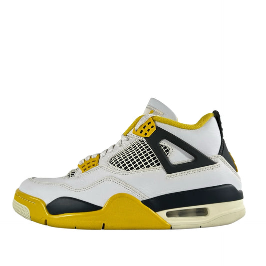 AQ9129 101 Jordan 4 Retro Vivid Sulfur (Women'S) [USED] - 9.5 W (Used) (No Box)